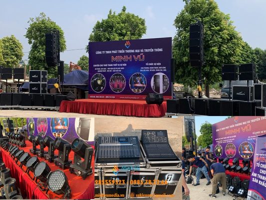cho thuê âm thanh ánh sáng tiệc tất niên